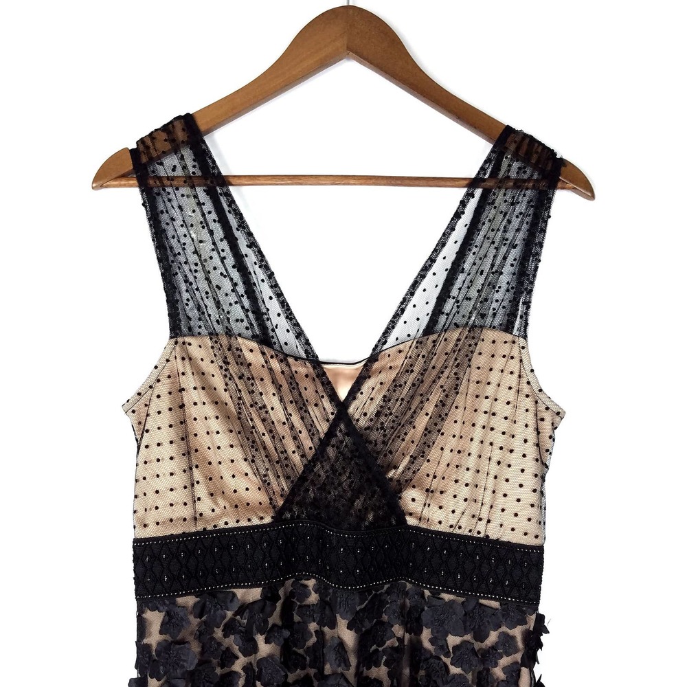 Altar'd State Black 3D Lace Floral Cocktail Dress - Picture 3 of 7